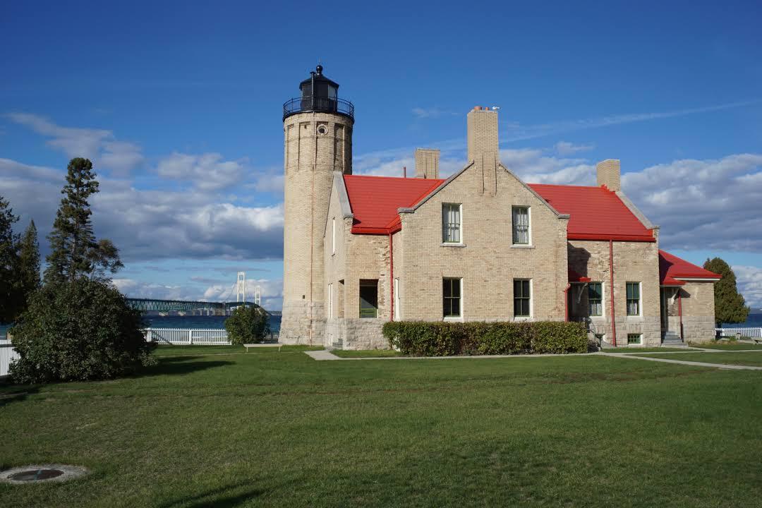 Old Mackinac Point fyrtårn